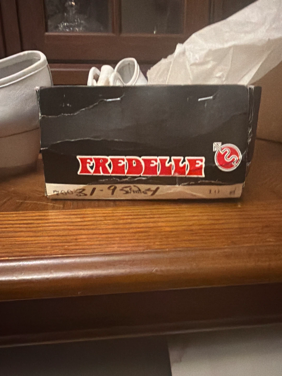 Vintage Fredelle White Wedge Shoes deadstock - photo 4