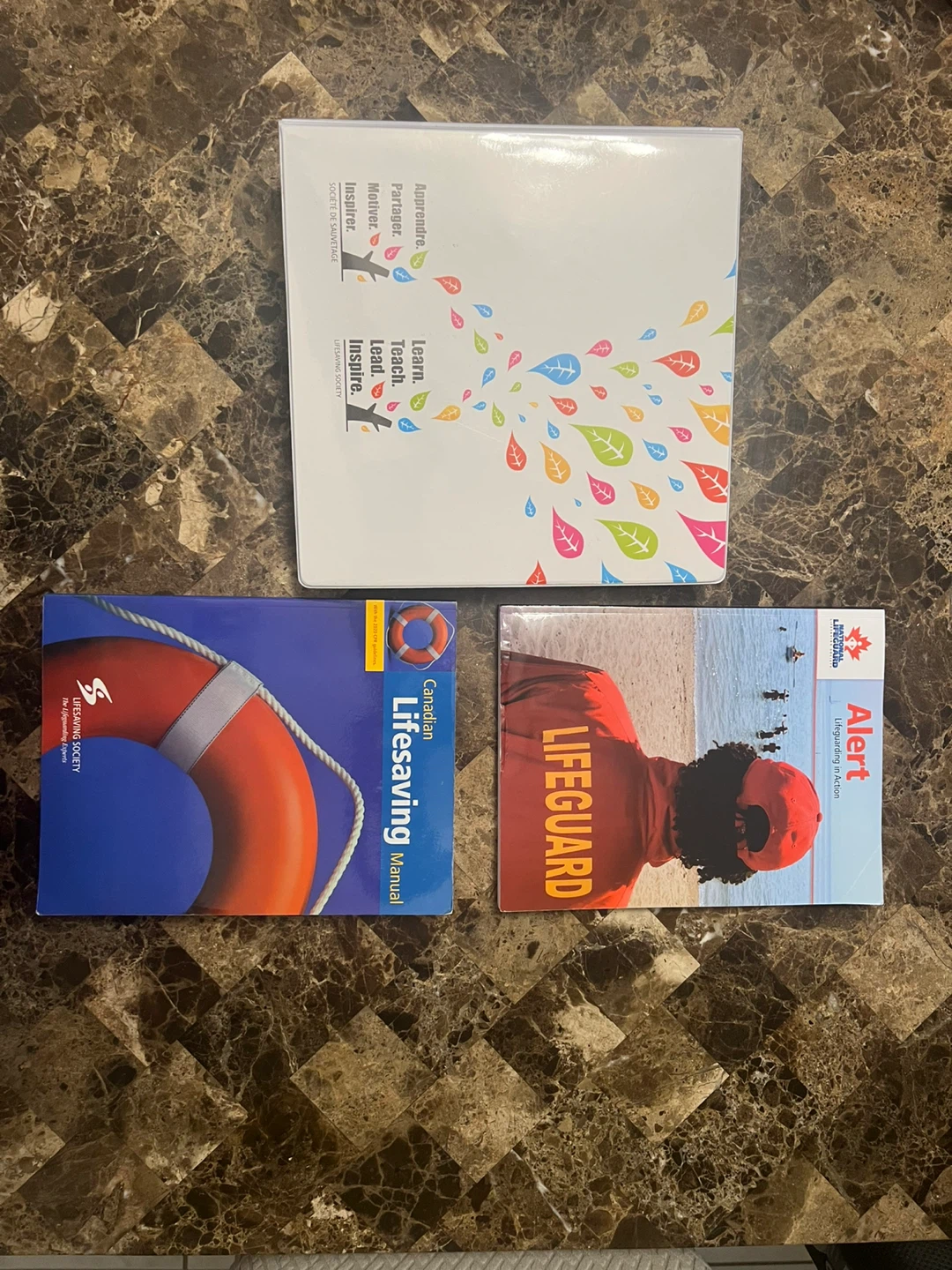 Lifesaving Society Manuals and Binder Set