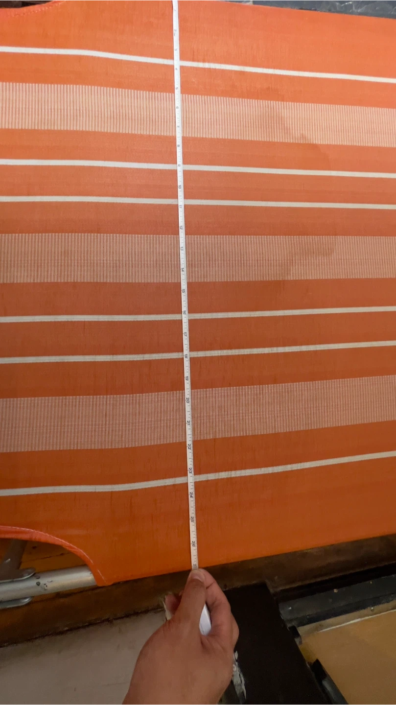 Vintage Striped Folding Bed - photo 5