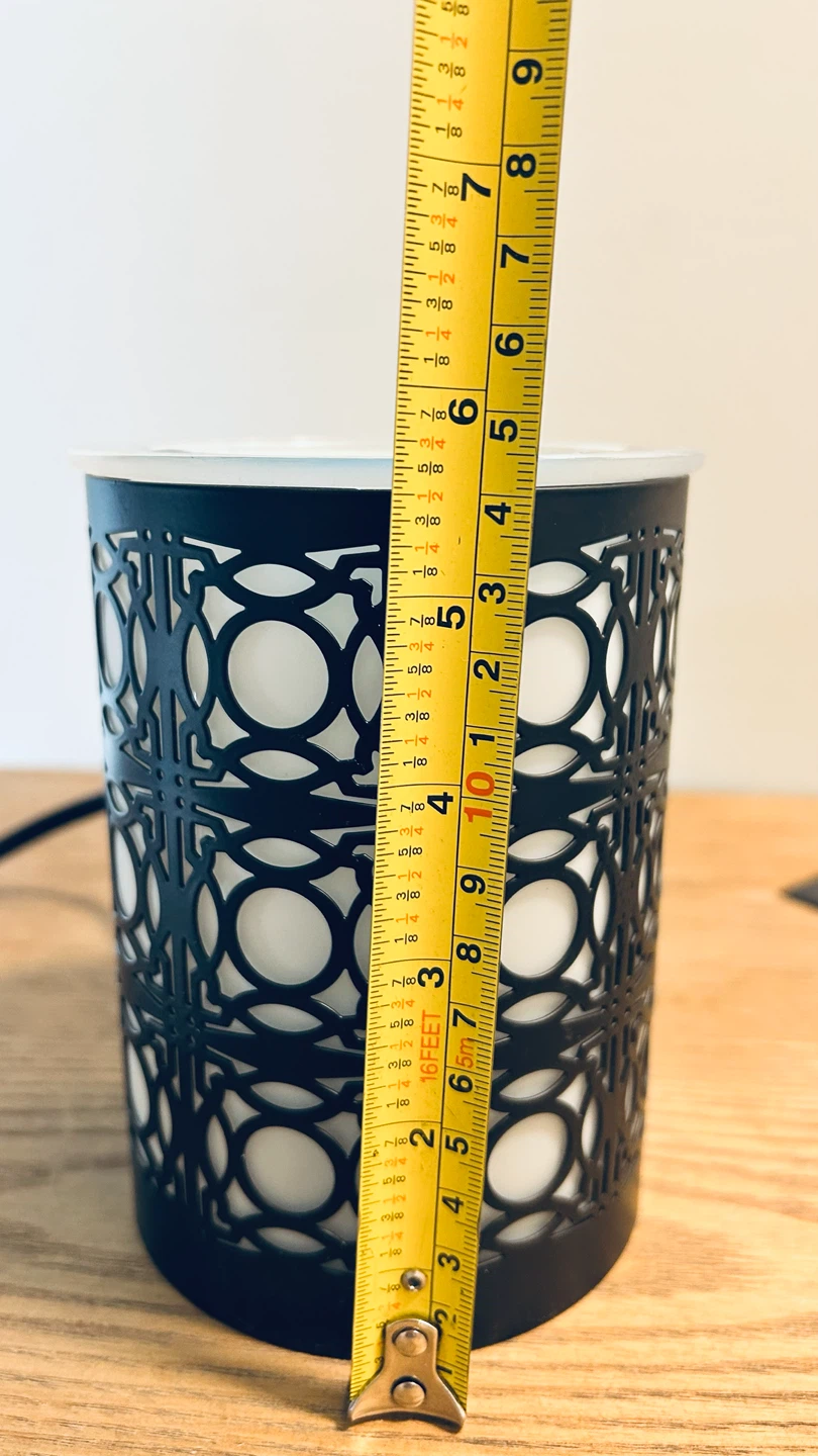 Modern Black & White Scented Wax Melter - photo 3