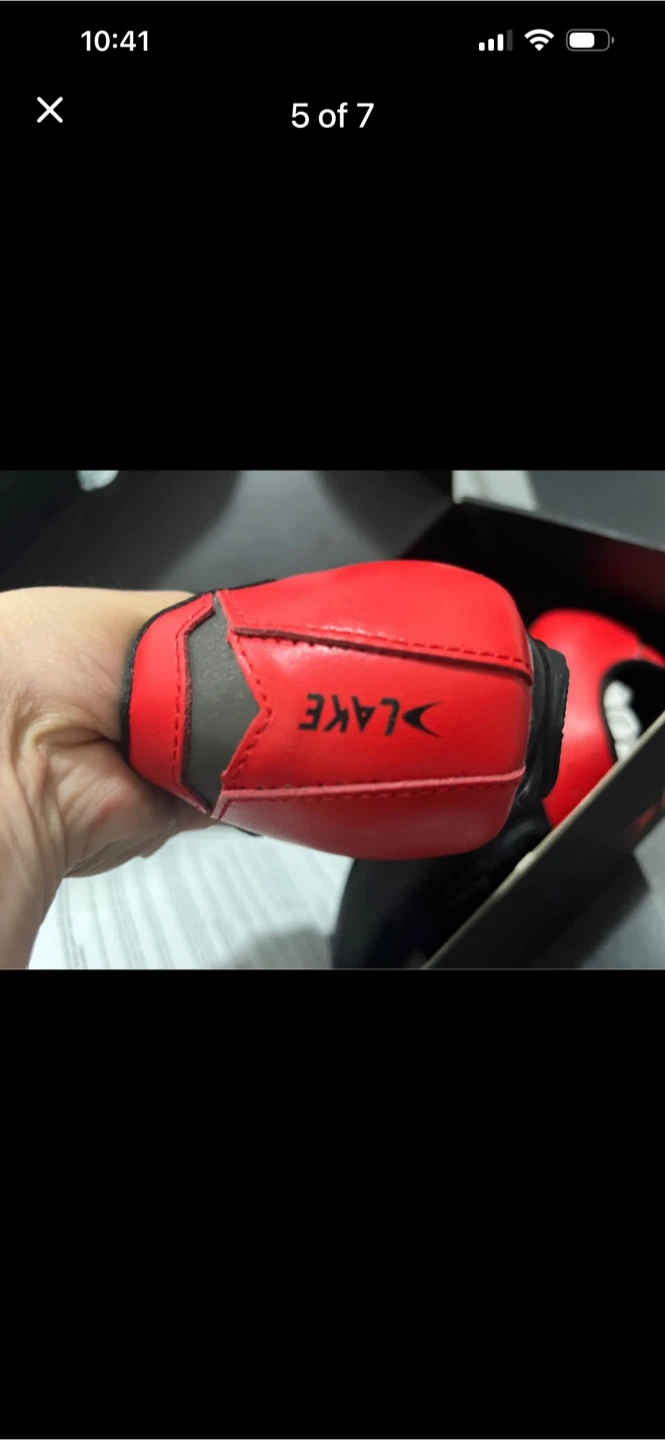 Lake CX176 Road Cycling Shoes Red Black - photo 5