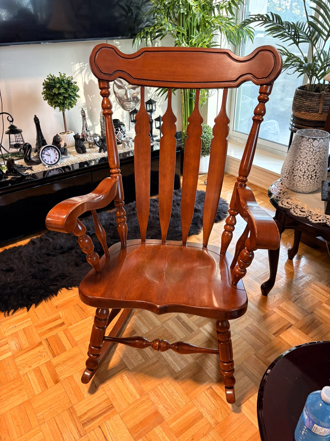 Traditional Wooden Rocking Chair