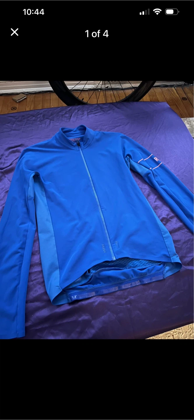 Rapha Blue Cycling Jersey Medium