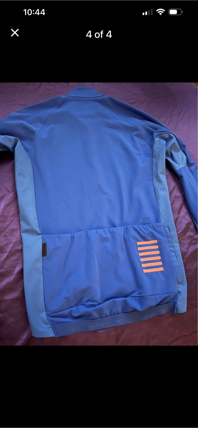 Rapha Blue Cycling Jersey Medium - photo 4