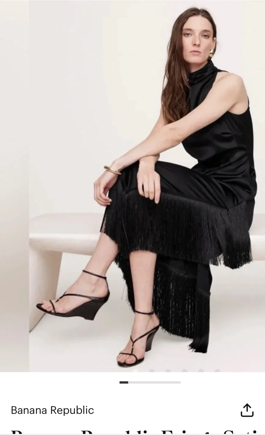 Banana Republic Black Maxi Dress - photo 4