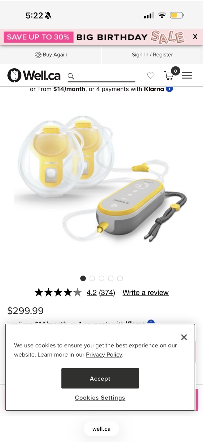 Medela breast pump - photo 3
