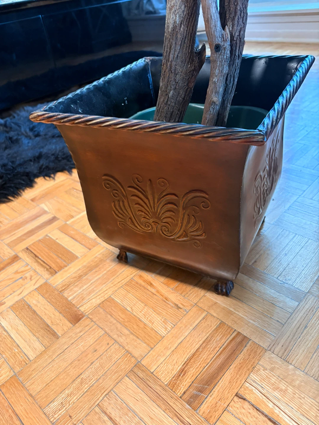 Artificial Ficus Tree in Decorative Planter - photo 5