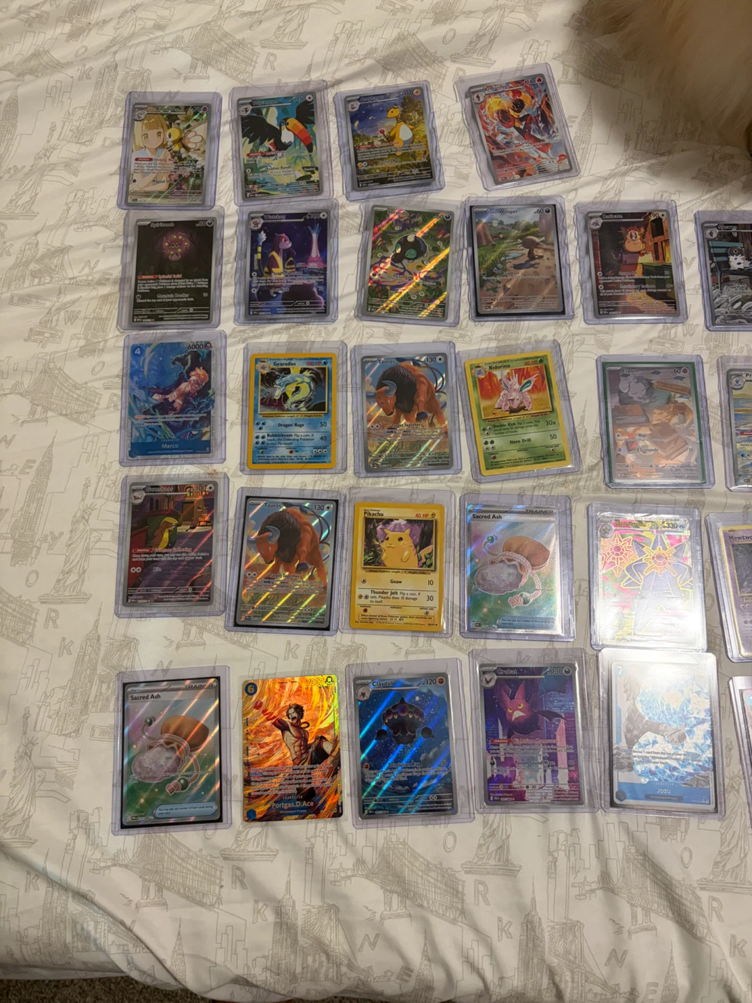 Assorted Pokemon and One Piece Trading Cards - photo 4