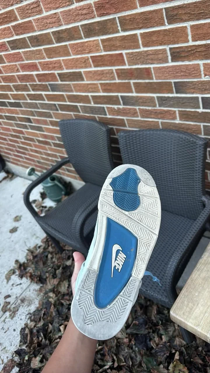 Nike Air Jordan 4 Military Blue - photo 3