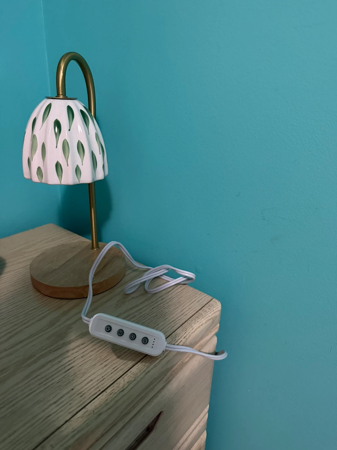 Ceramic Mushroom Shaped Table Lamp
