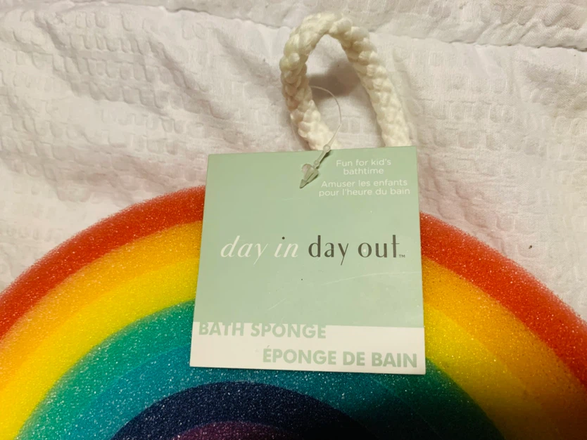 Day in Day Out Rainbow Bath Sponge - photo 2