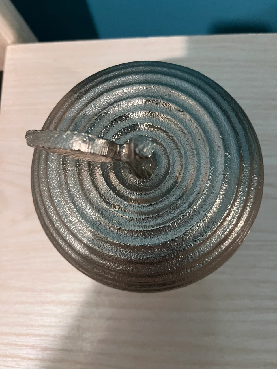 Silver Apple Shaped Trinket Box - photo 5