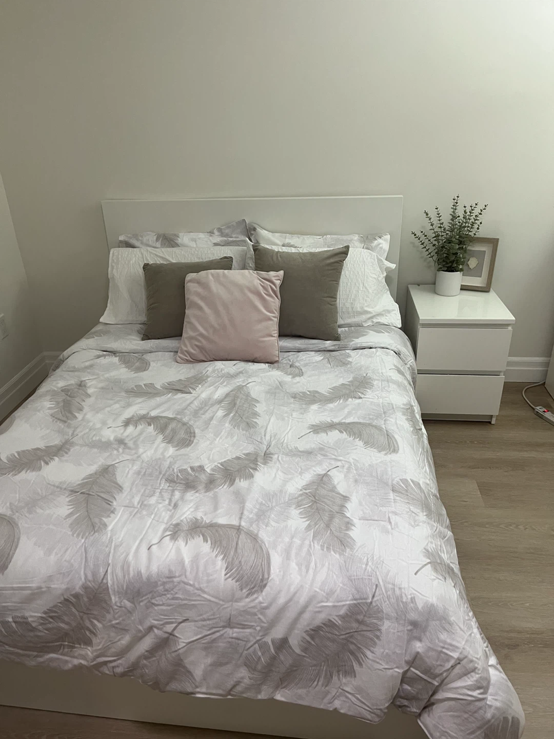 Feather Flannel Queen Double Comforter Bedding - photo 5
