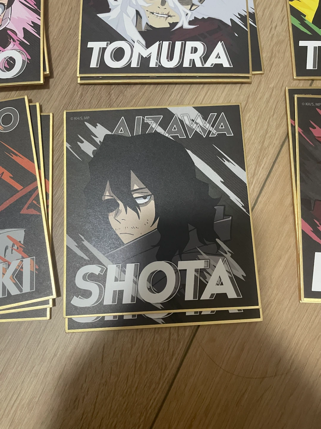 My hero academia wooden coasters - photo 4