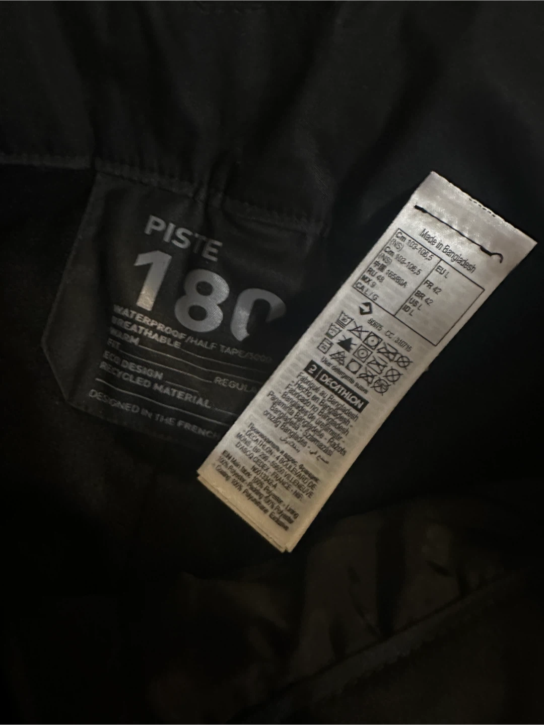 Decathlon Piste 180 Ski Pants