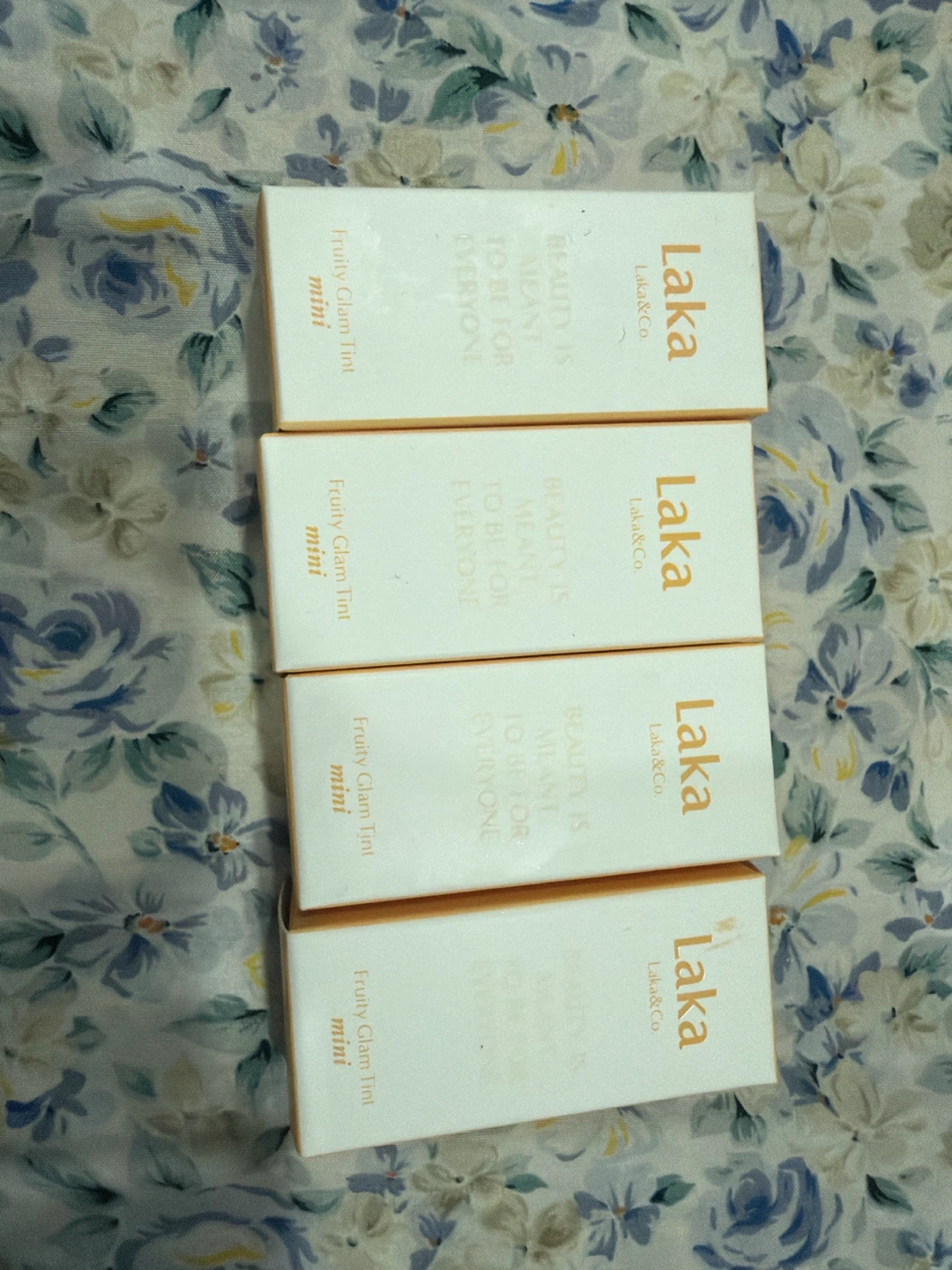 Laka Fruity Glam Tint Mini Lip Tints (Set of 4)