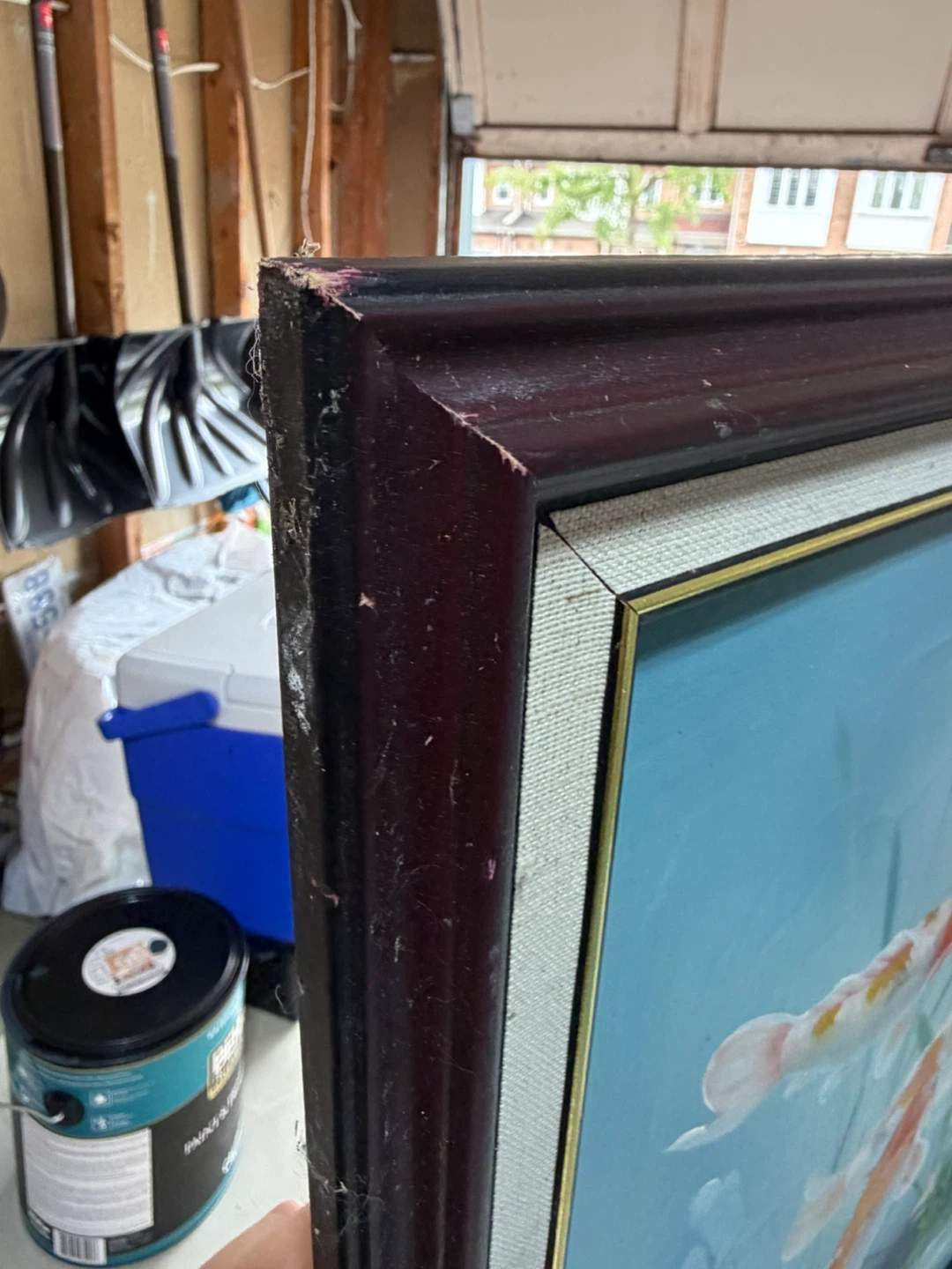 Chinese Antique Fish Acrylic Painting - photo 4