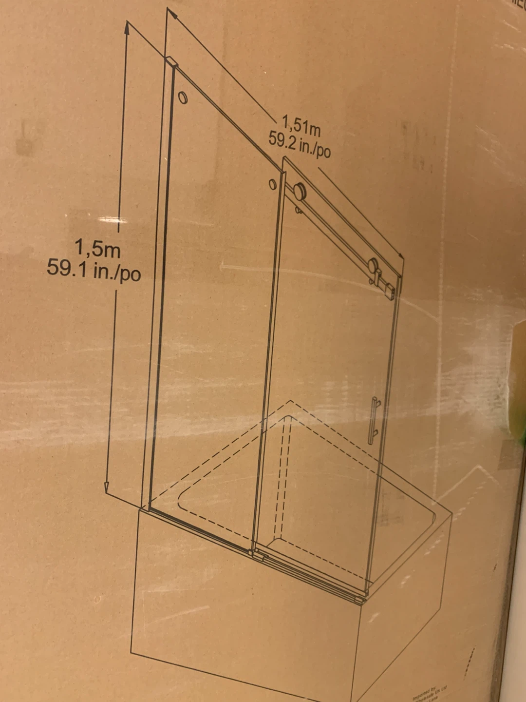 OVE Rolling Tub Door