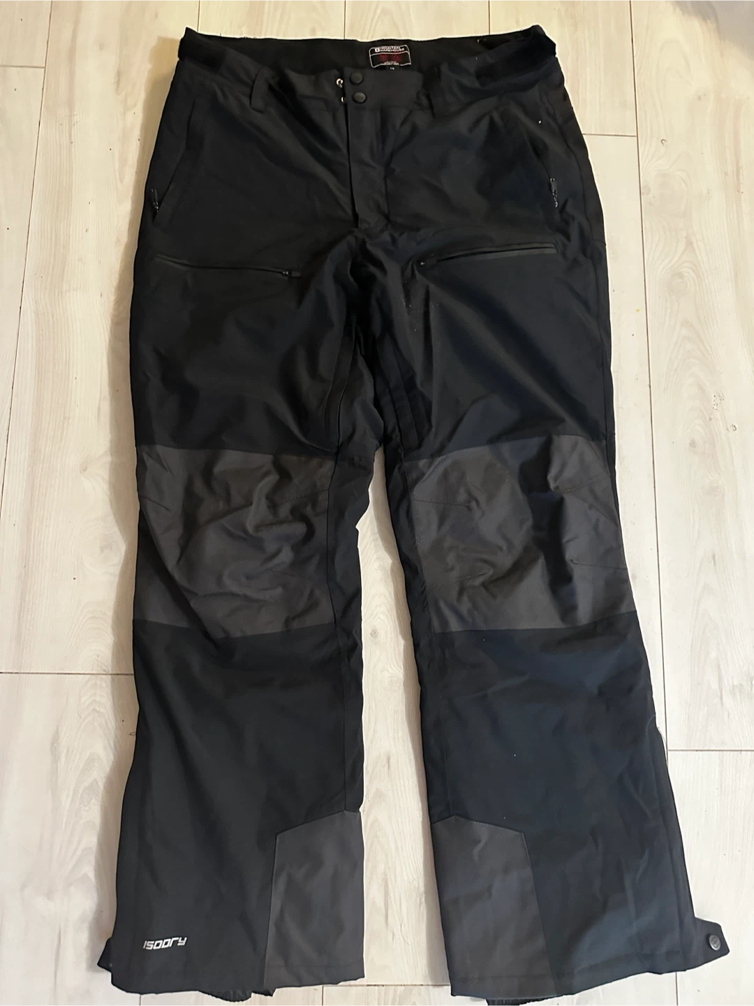 Men- Mountain Warehouse Extreme Ski Pants - Black - Size L