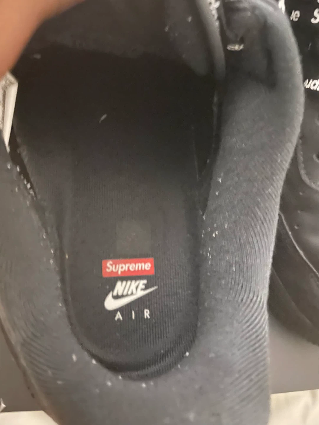 Supreme x Nike Air Force 1 Low Black - photo 4