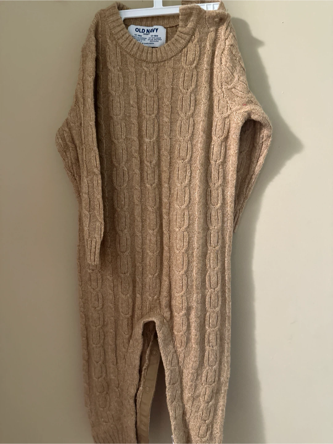 Old Navy Cable-Knit Baby Romper - photo 2