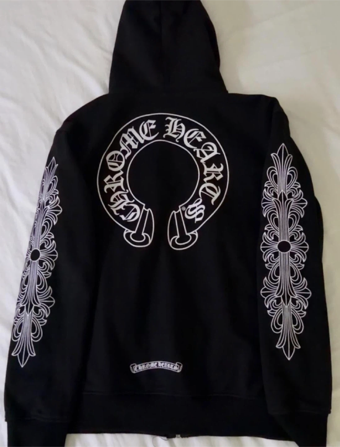 Chrome Hearts Black Full-Zip Hoodie - photo 2