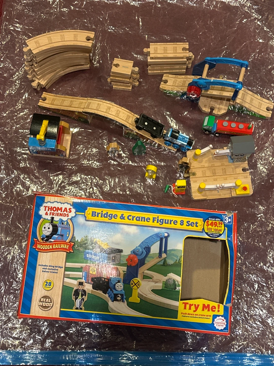 Thomas & Friends Wooden Railway figure 8 set plus more