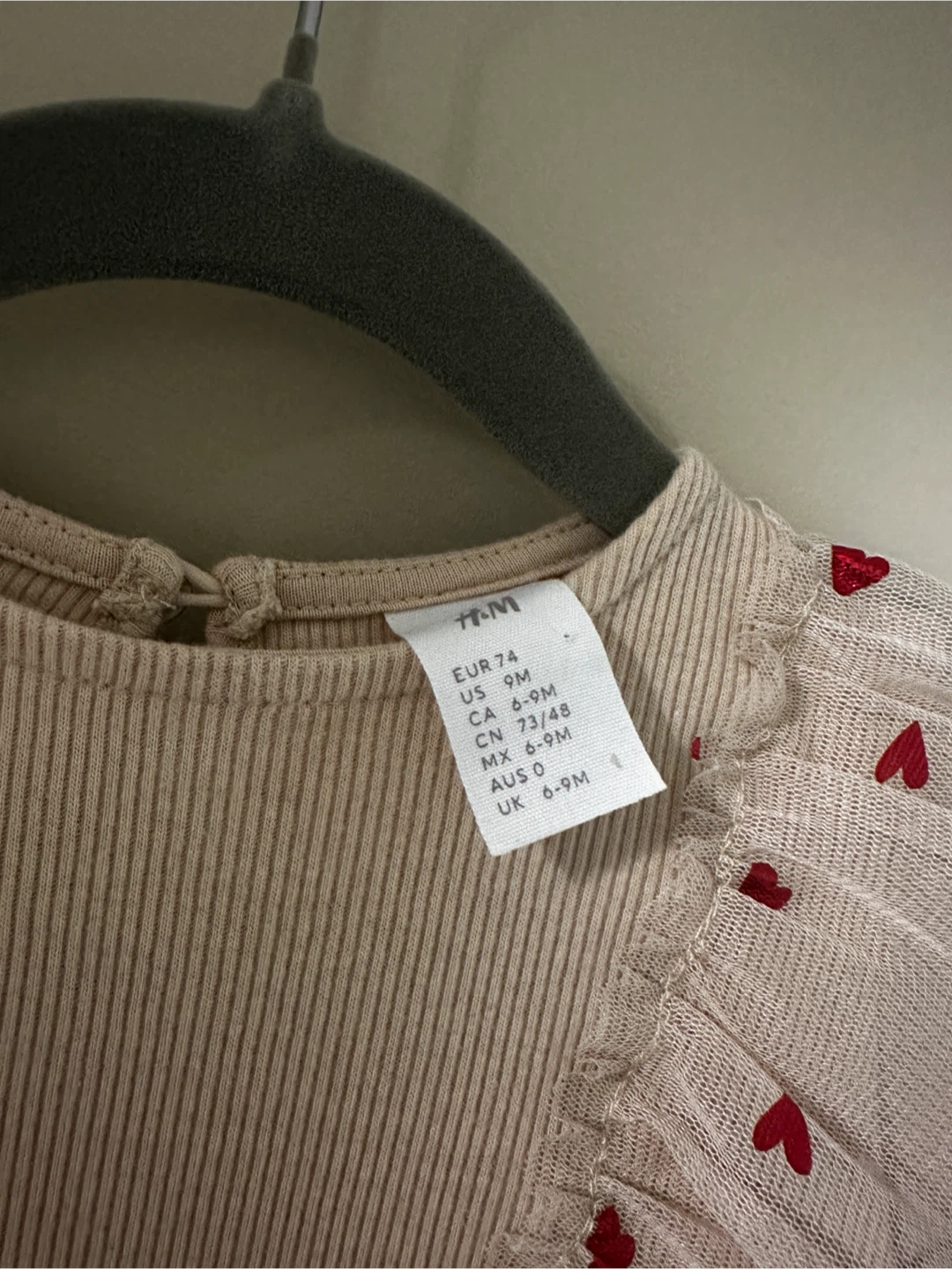 H&M Baby Girls Heart Print Dress - photo 2