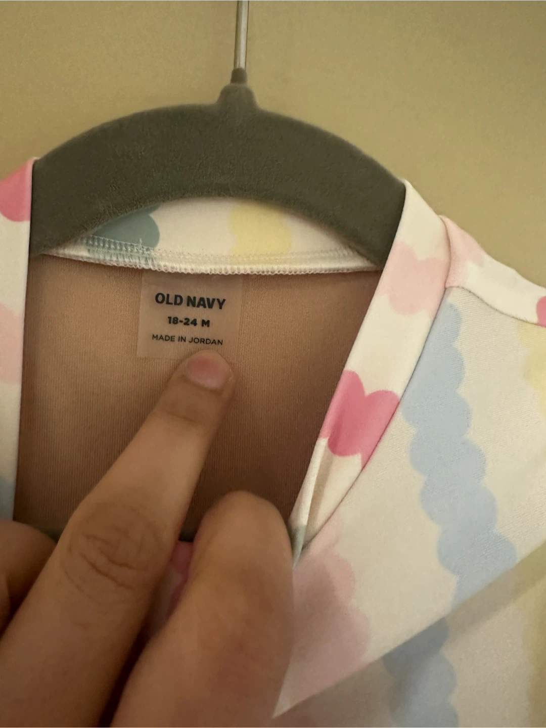 Old Navy Pastel Striped Long Sleeve Swimsuit - photo 2