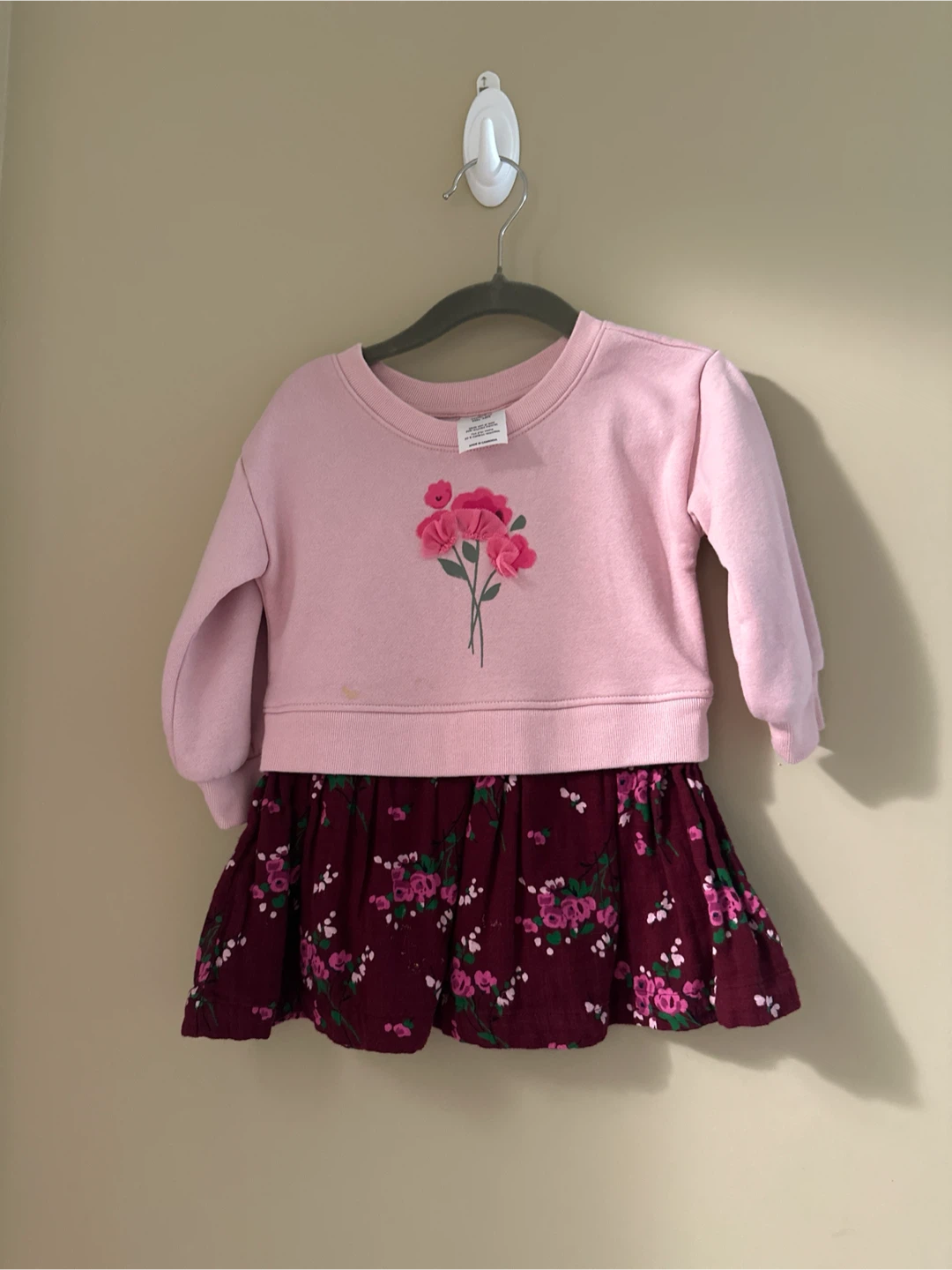 Baby GAP floral dress size 12-18 months