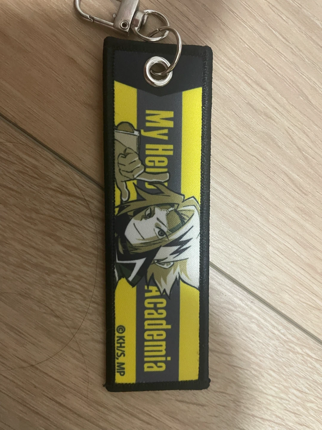 Denki kaminari and fumikage tokoyami key chains