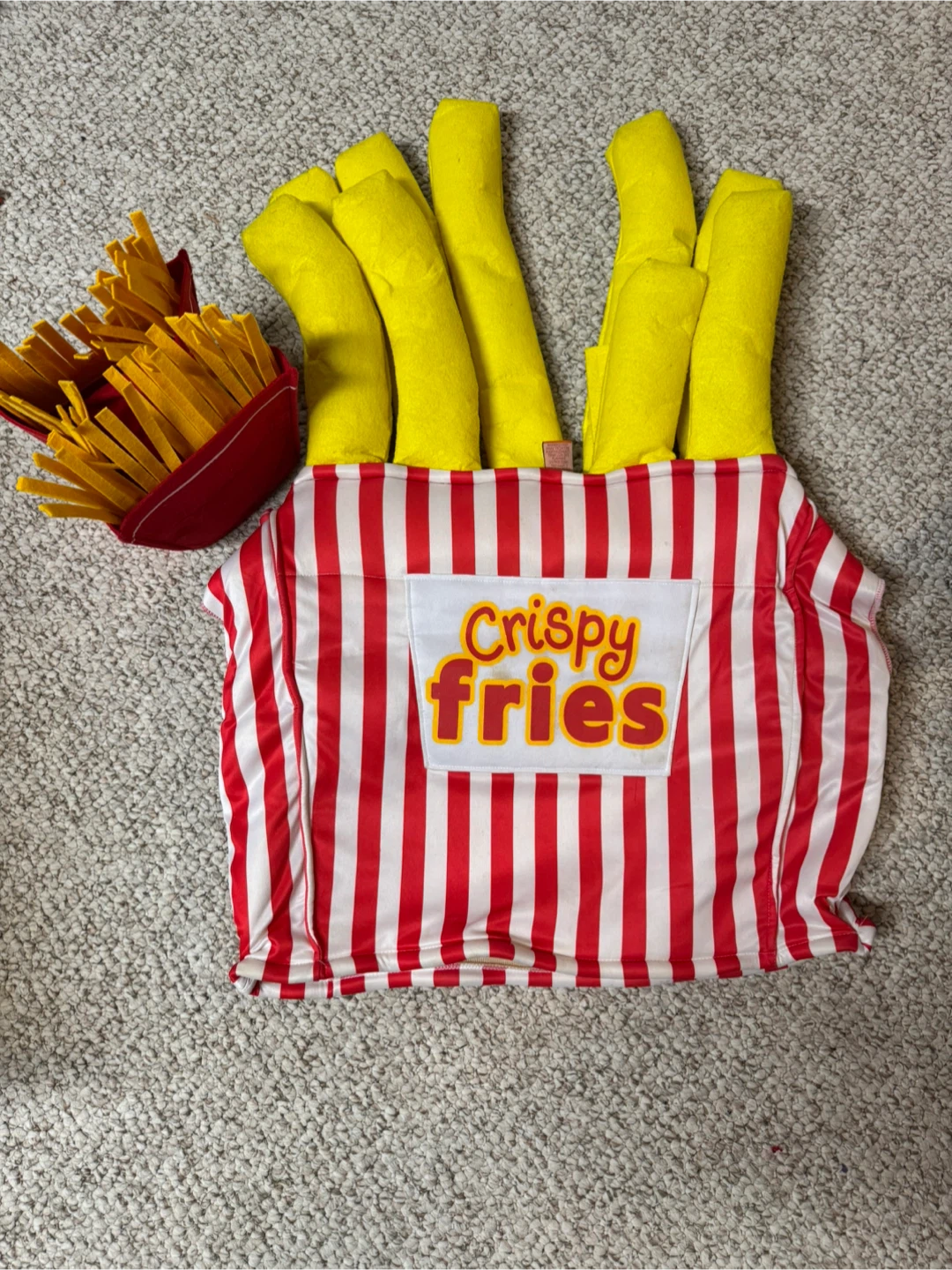 French fries costume
