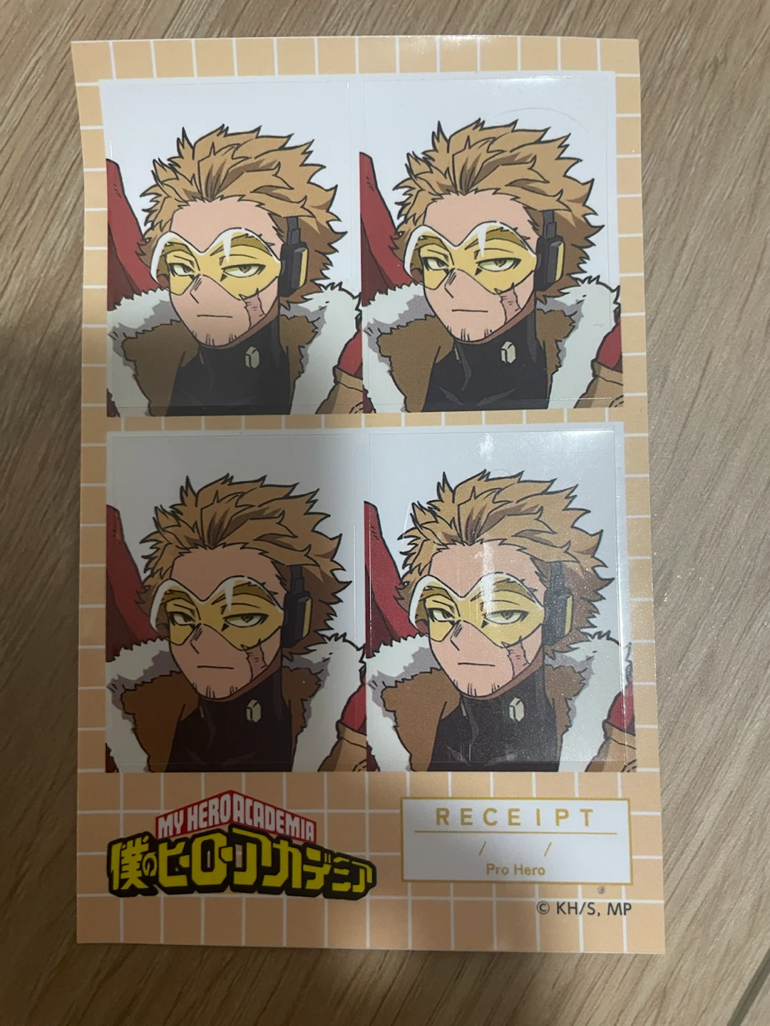 My hero academia id photo stickers