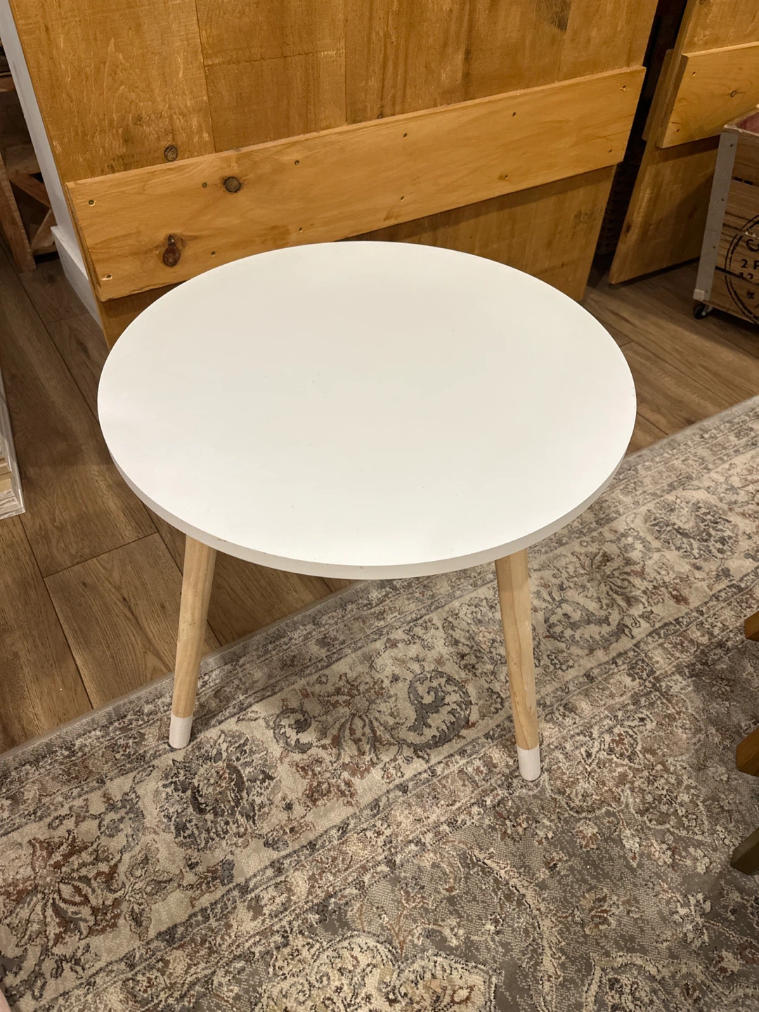 Modern round side table