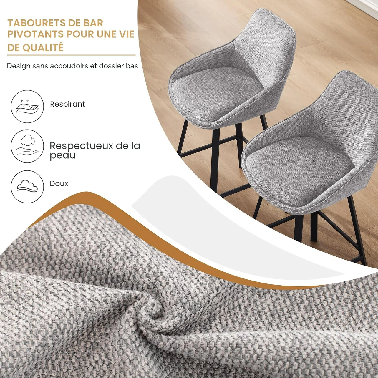 Counter Stools (Set of 3) - photo 3