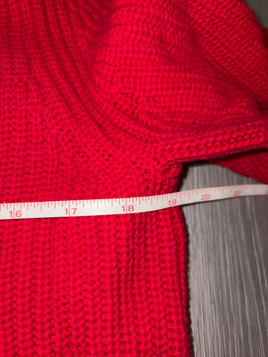 Red Knit Cardigan - photo 5