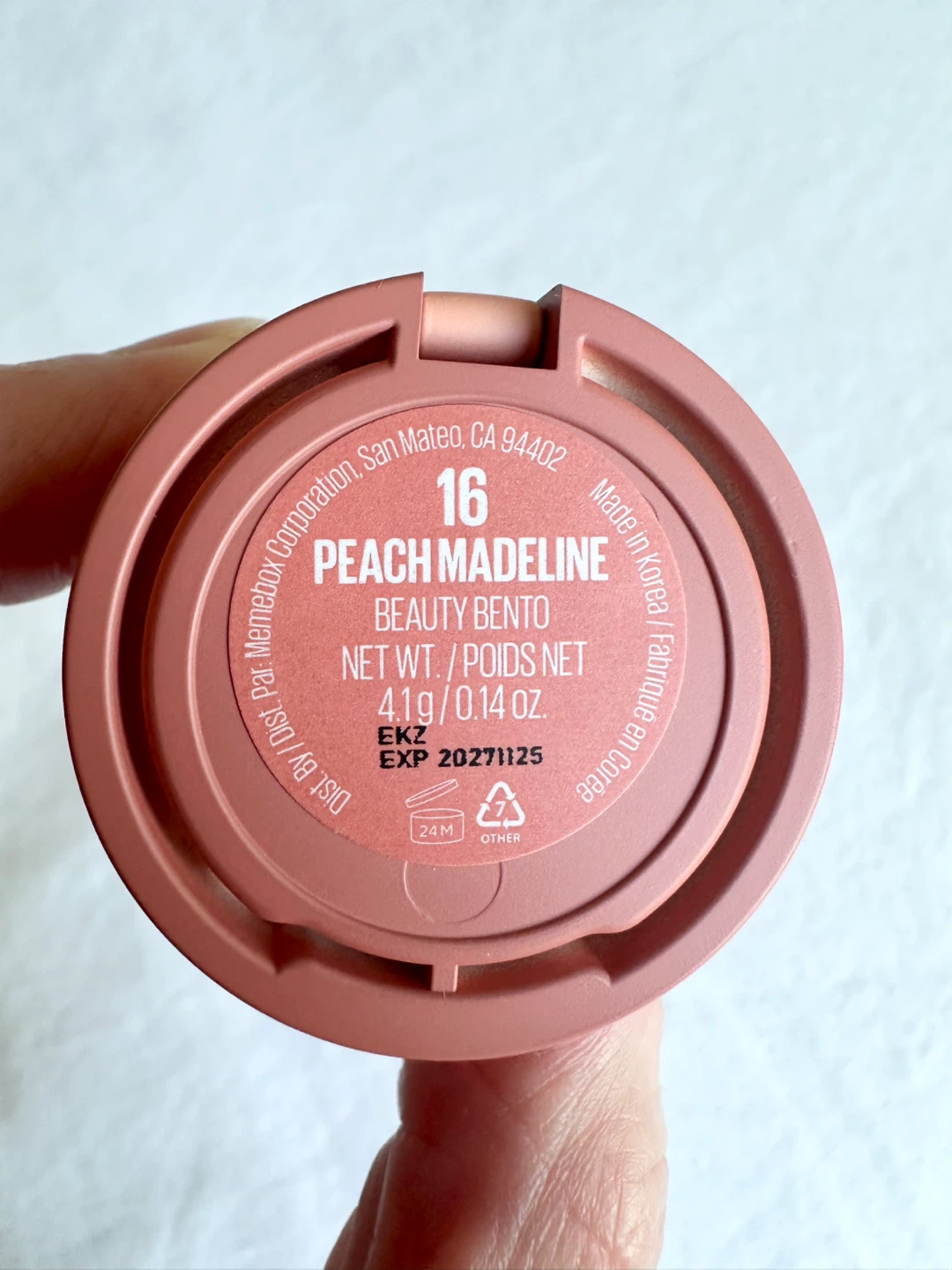 Kaja Beauty Bento Bouncy Eyeshadow Trio - Peach Madeline - photo 5