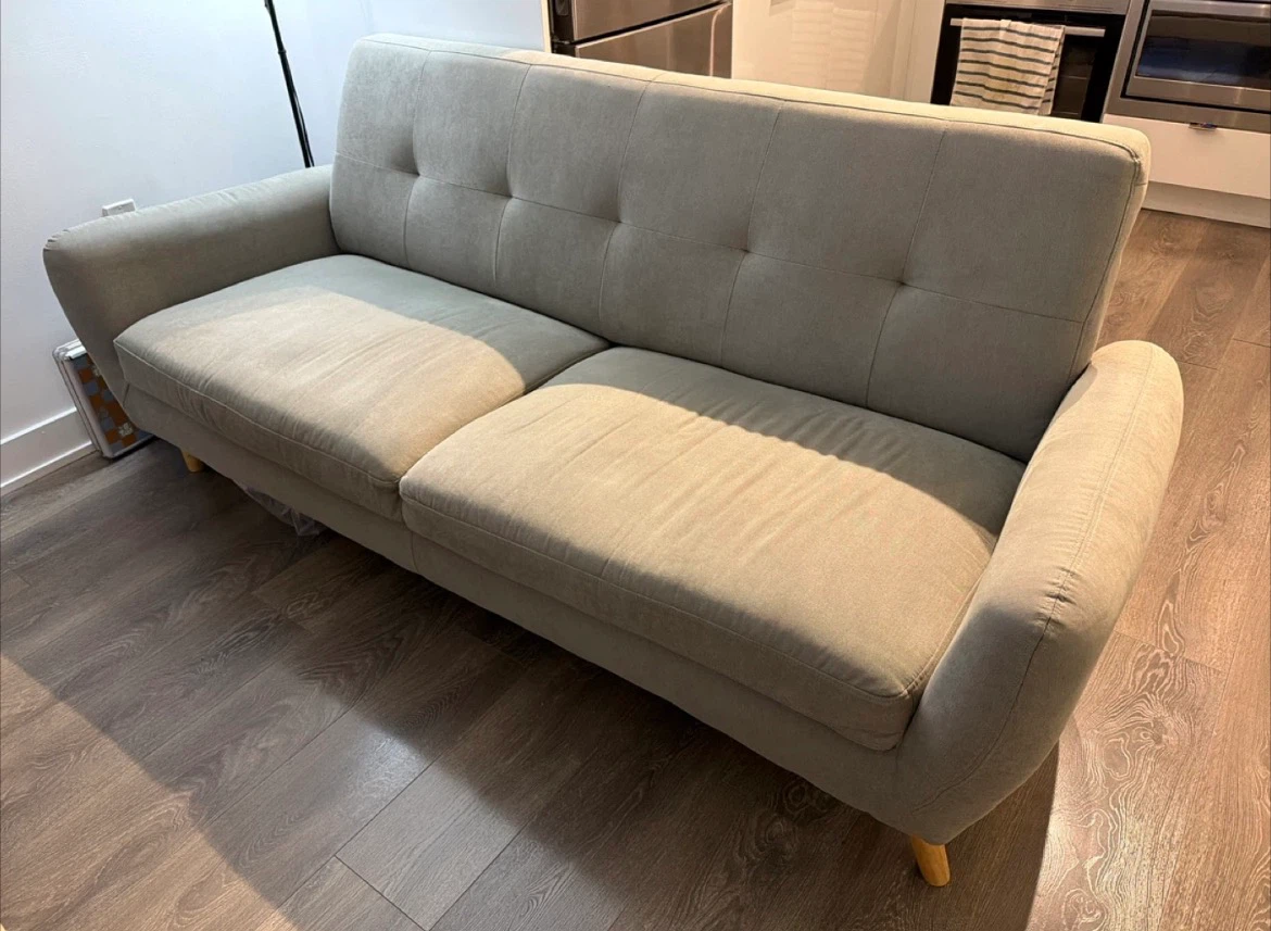 Light grey sofa