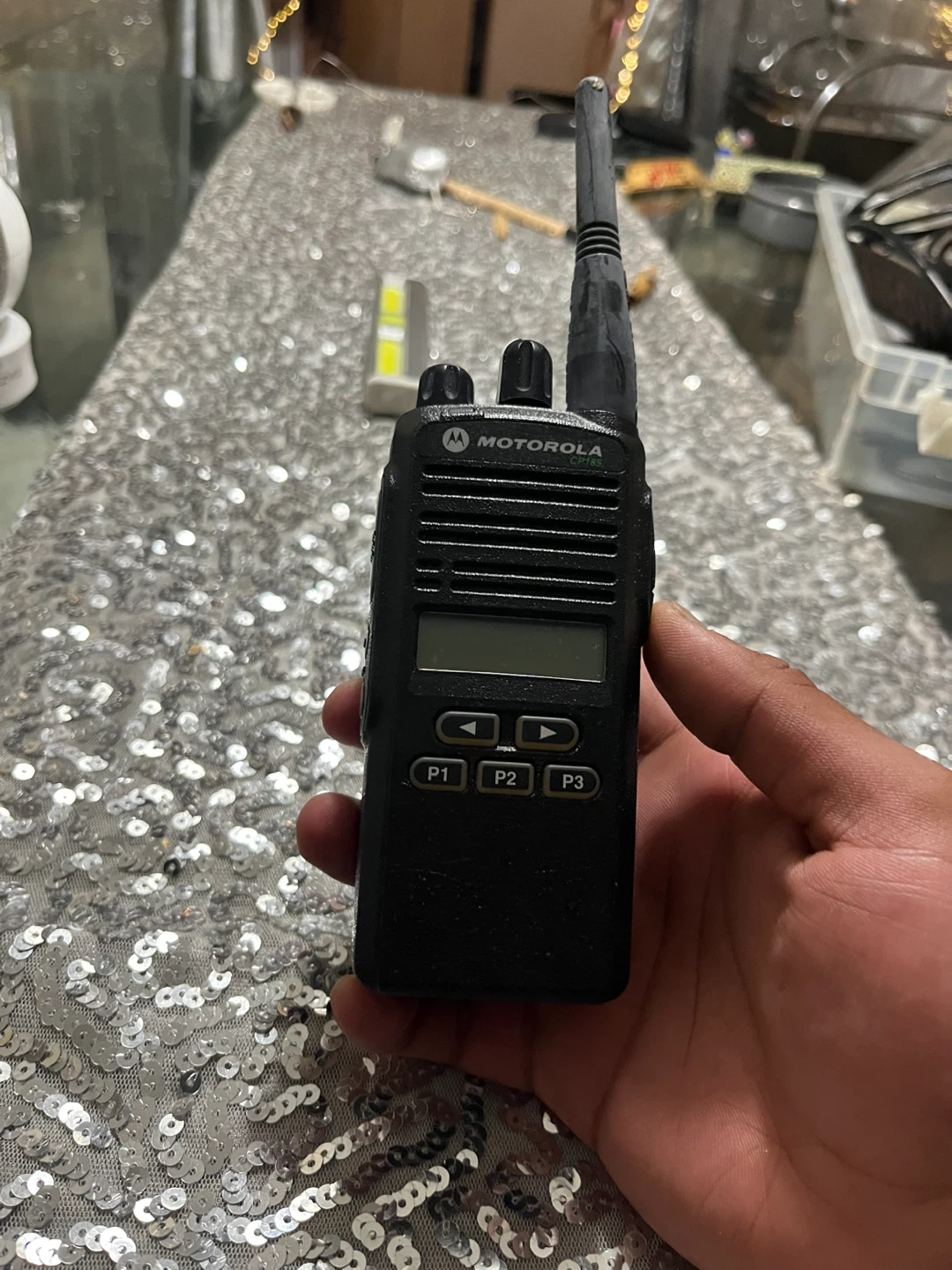 Motorola CP185 Two-Way Radio