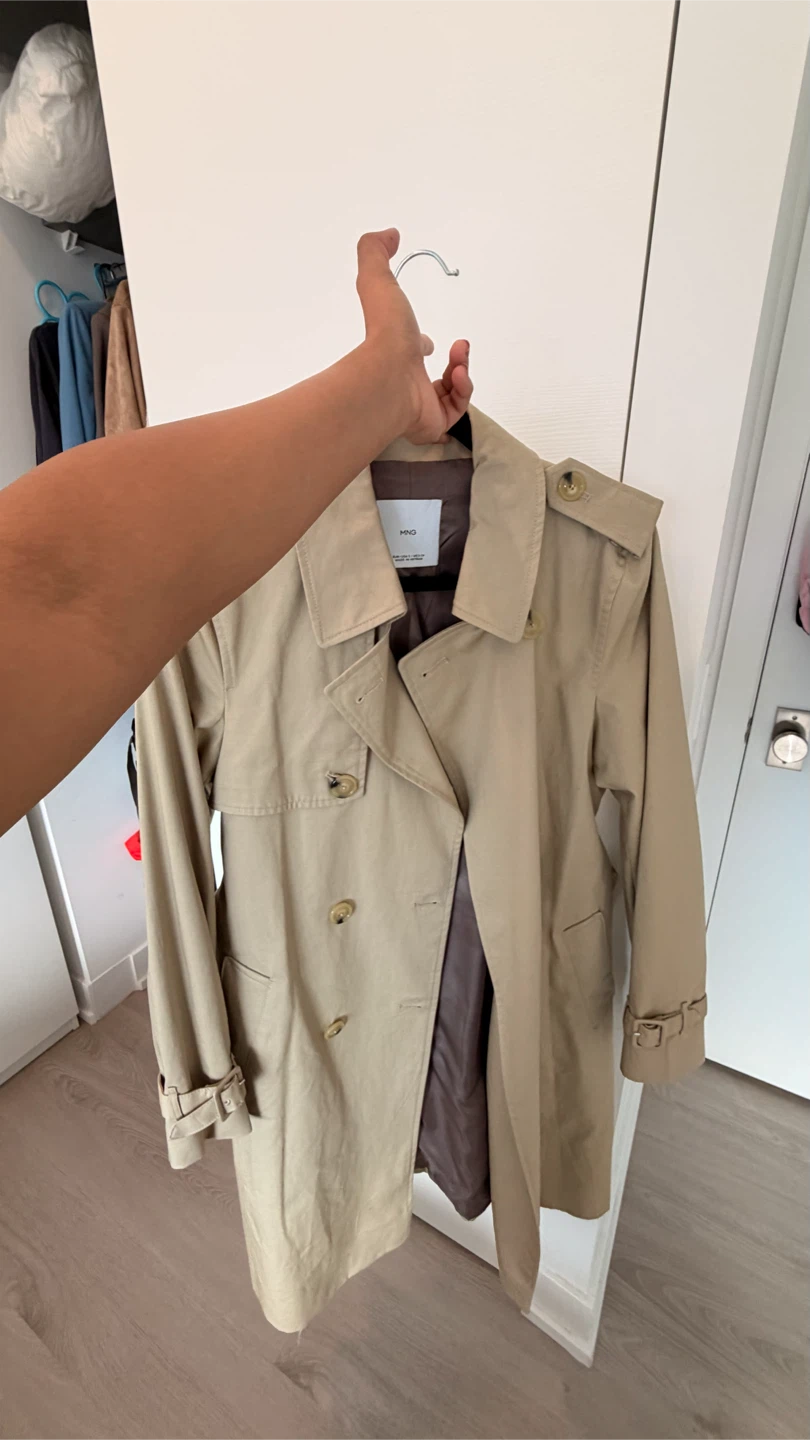 MANGO Beige Trench Coat - photo 3