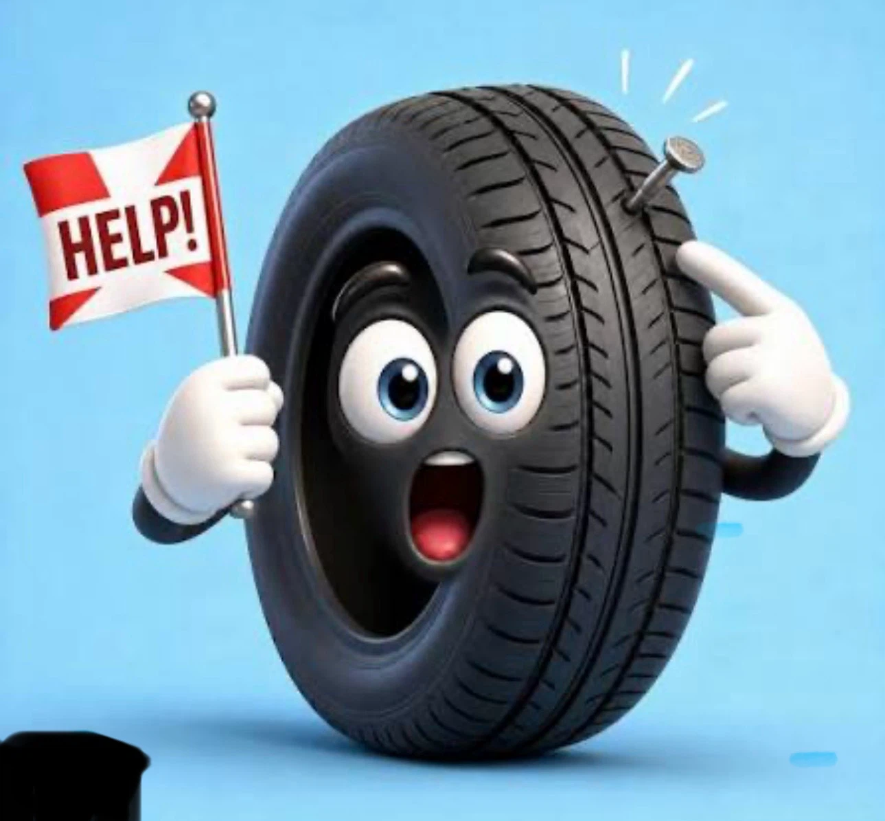 puncture fix  tires repair new tire used swap moble service