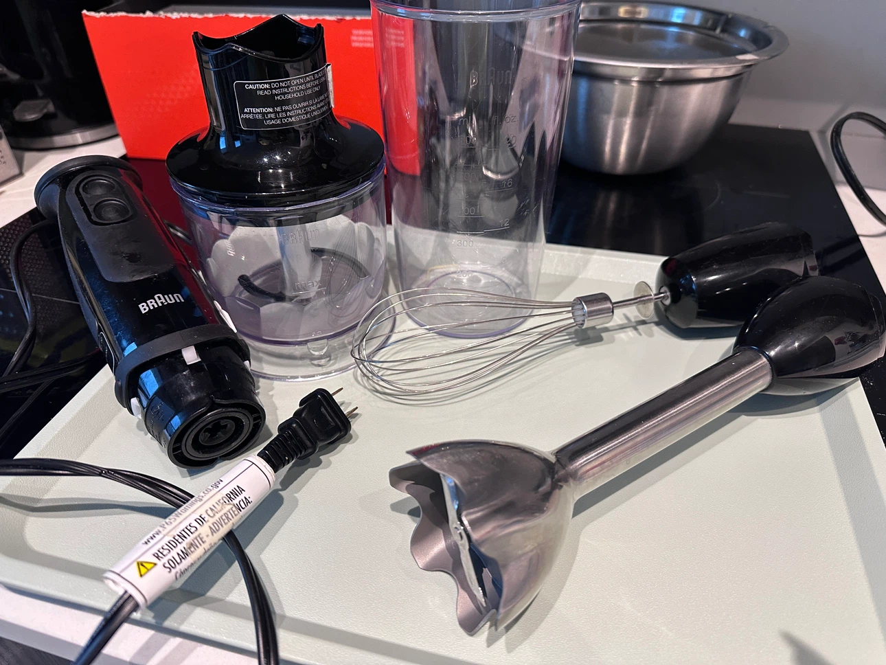 Braun MultiQuick Vario 5 Handheld Immersion Blender