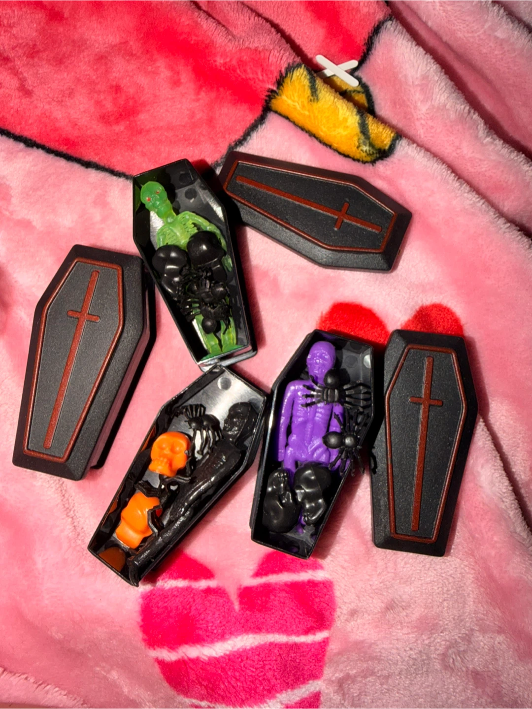 Halloween Mini Coffin Toy Sets