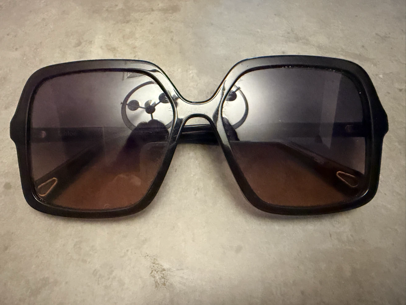 Chloe Oversized Square Sunglasses