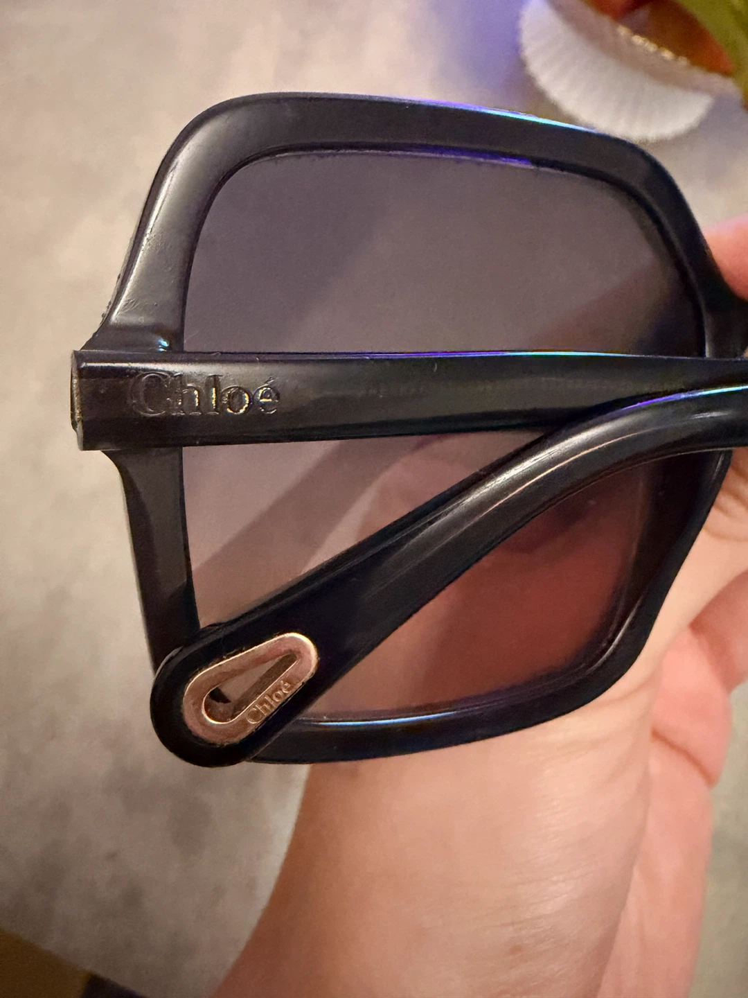 Chloe Oversized Square Sunglasses - photo 2