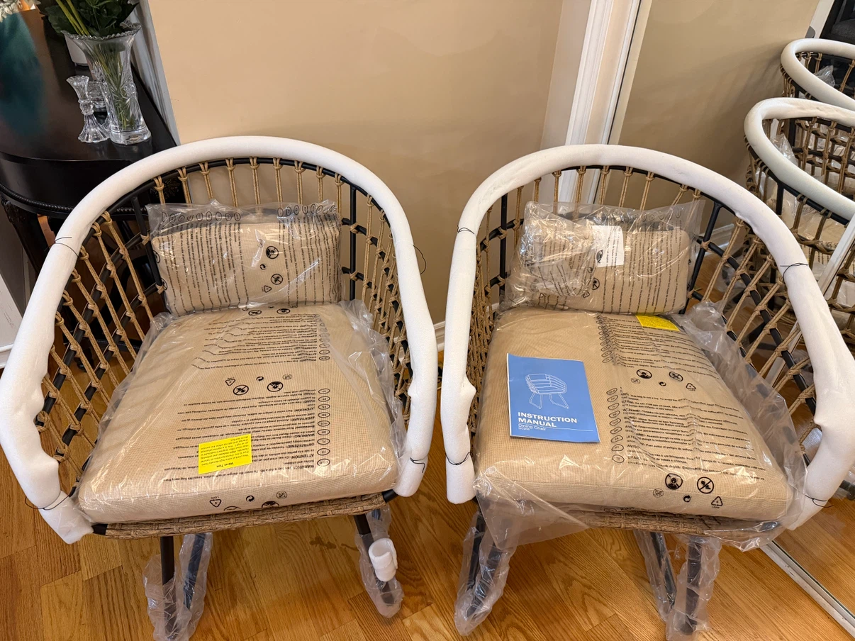 Hokku Designs Patio Chairs Set of 2 - photo 3