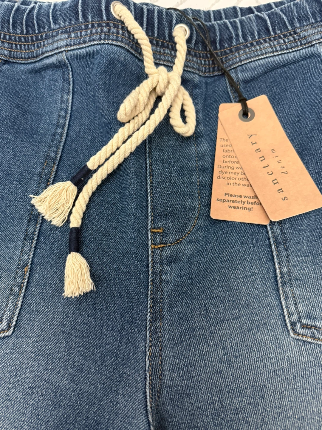 Sanctuary Denim Drawstring Jeans - photo 4