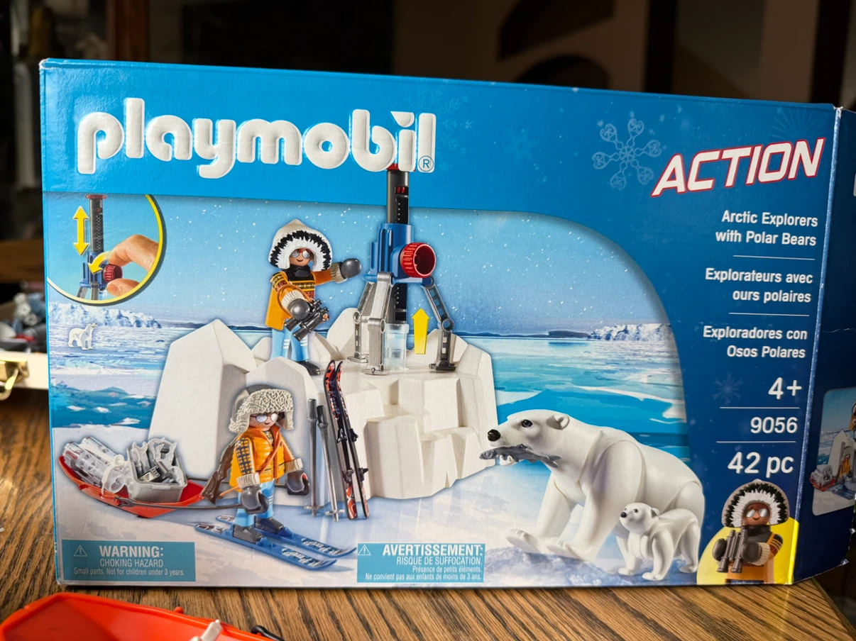 Playmobil Action Arctic Explorers with Polar Bears 9056