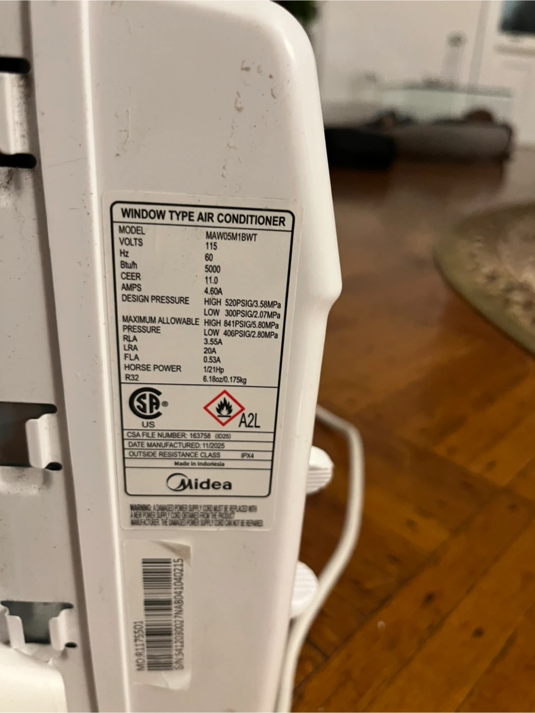 Midea 5000 BTU EasyCool Window Air Conditioner - photo 2