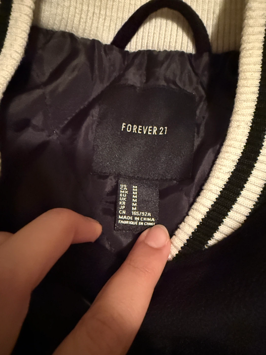 Forever 21 Varsity Jacket - photo 4